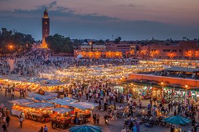 Masterpiece of World Heritage’ Djemaa el-Fna in Marrakesh