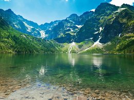 Lac Morskie Oko dans les Tatras - Pologne